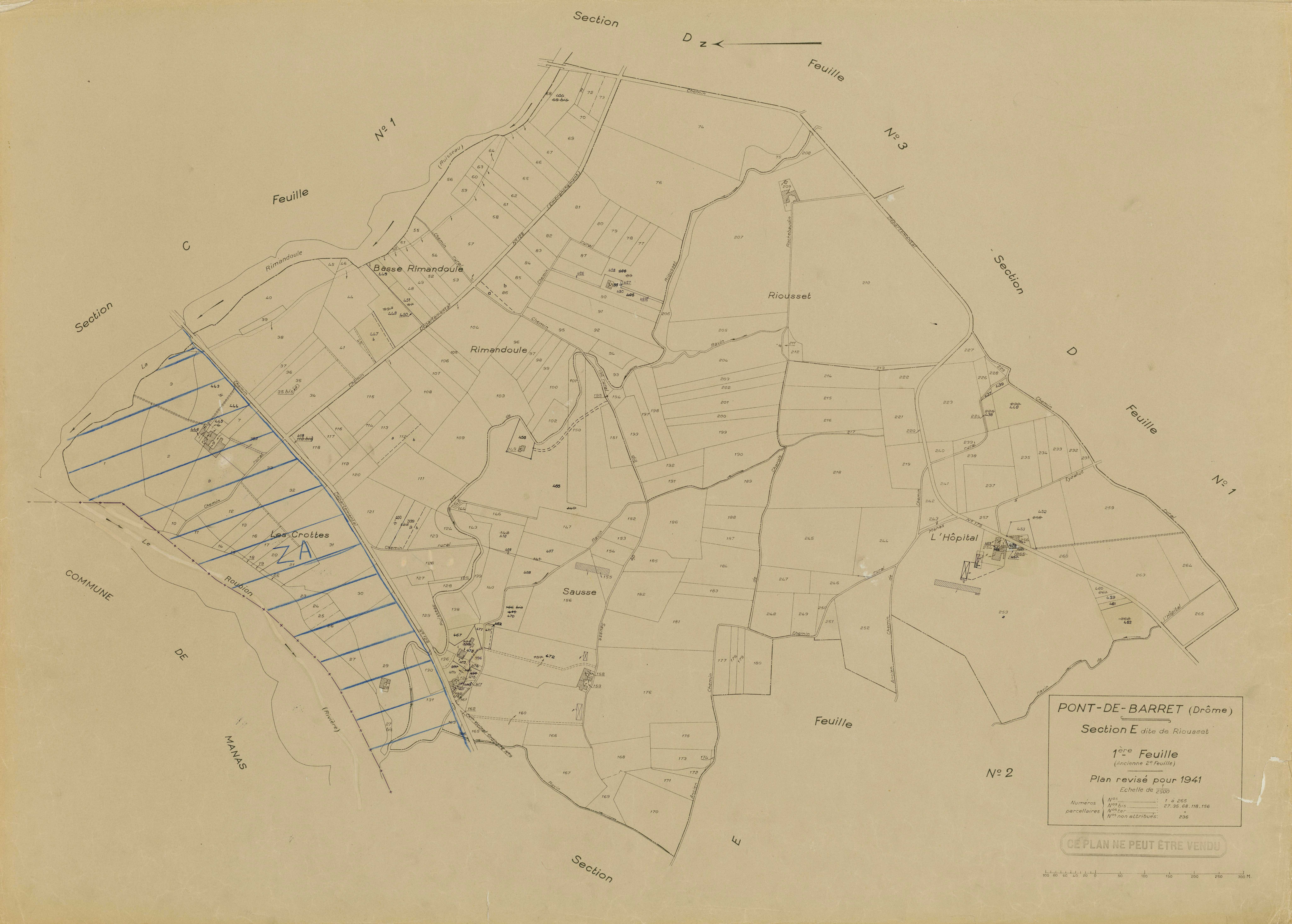E1, Riousset. 1941.