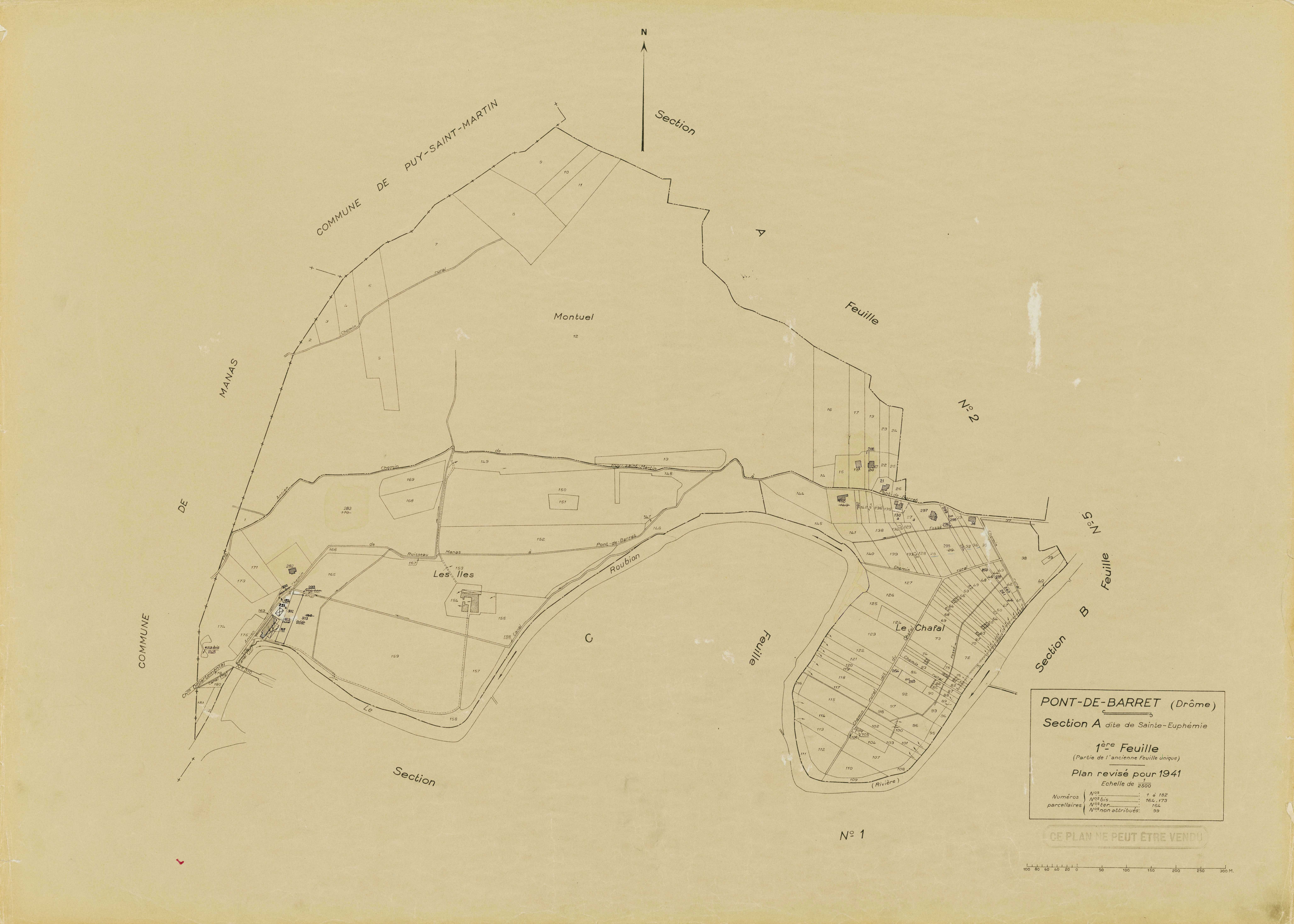 A1, Sainte-Euphémie. 1941.