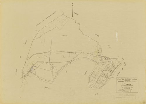 A1, Sainte-Euphémie. 1941.