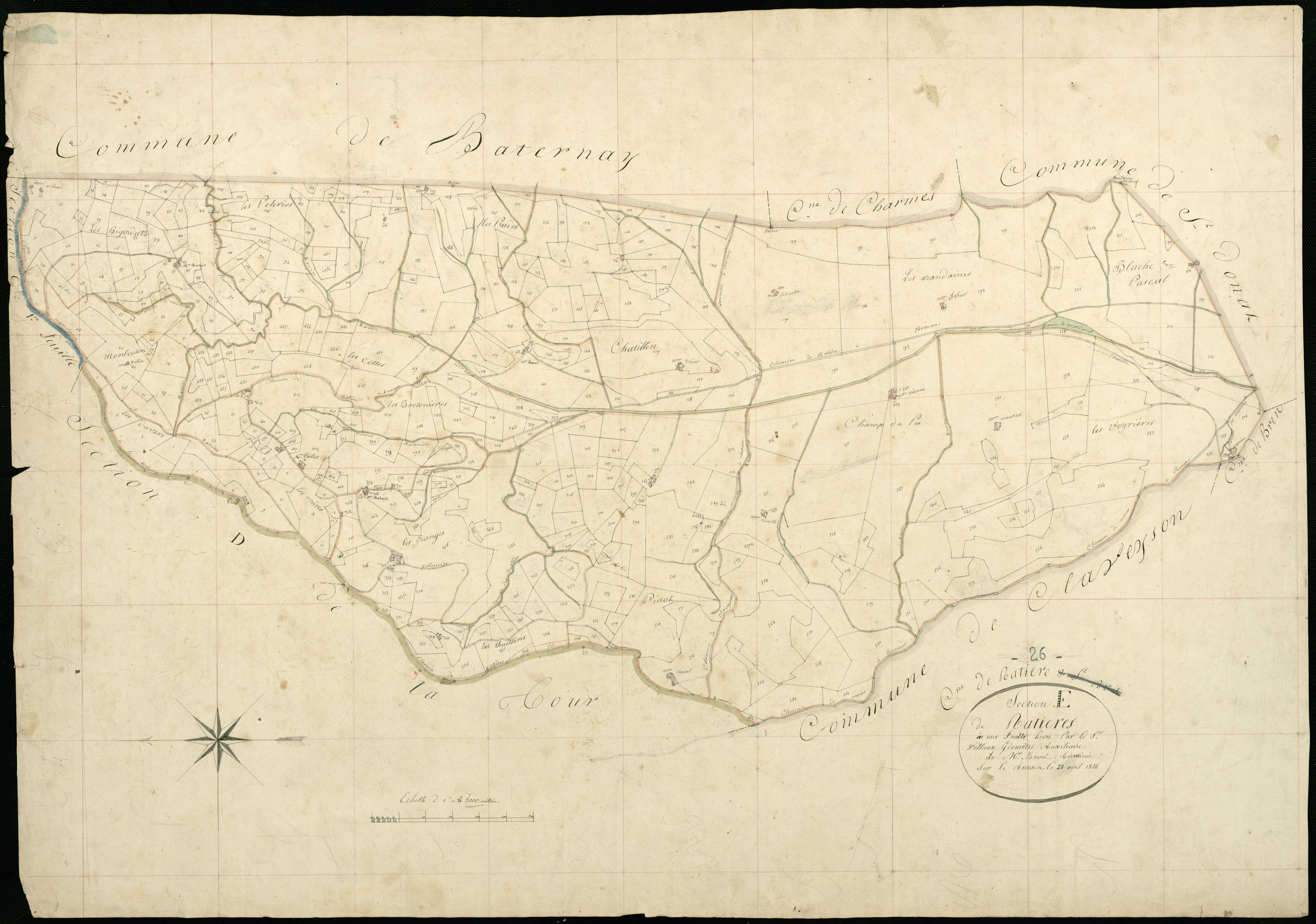 Section E, Ratières.