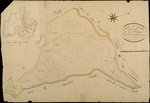 Section F2, Village (le). Village (agrandissement).