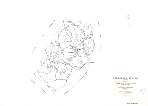 Tableau d'assemblage. 1984.