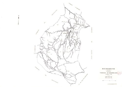 Tableau d'assemblage. 1986.