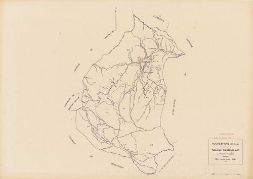 Tableau d'assemblage. 1979.