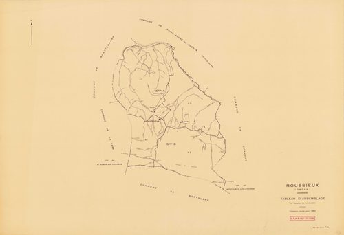 Tableau d'assemblage. 1964.