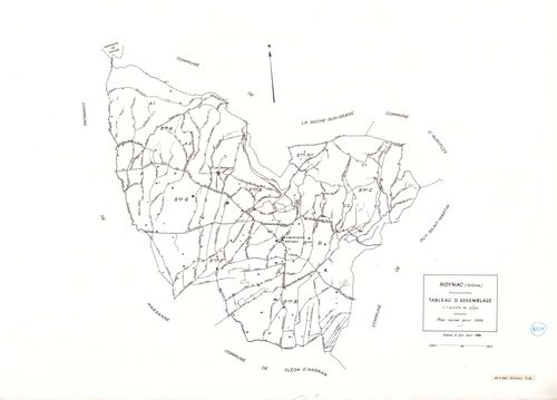 Tableau d'assemblage. 1988.