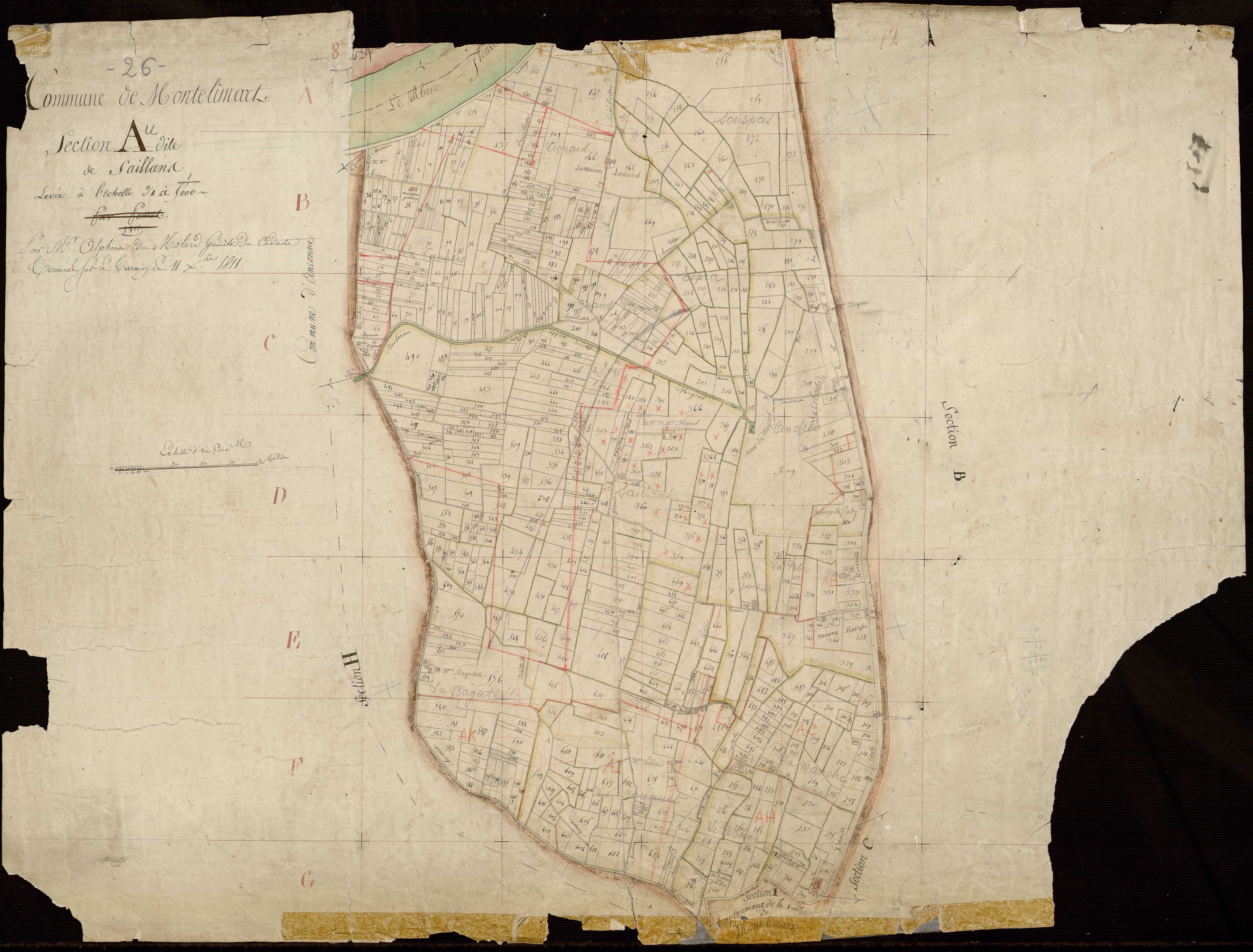 Section A, Saillans.