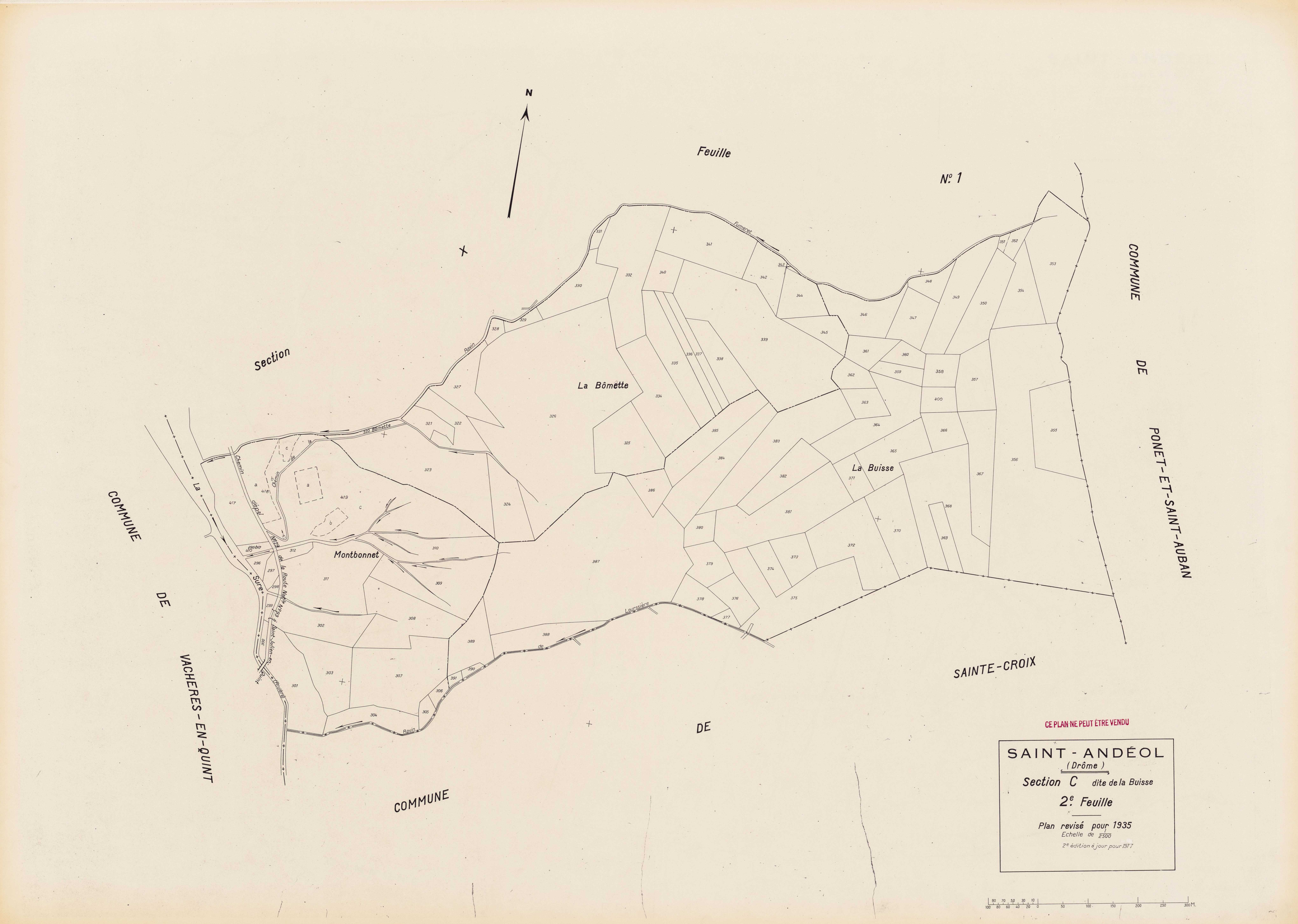 C2, La Buisse. 1977.