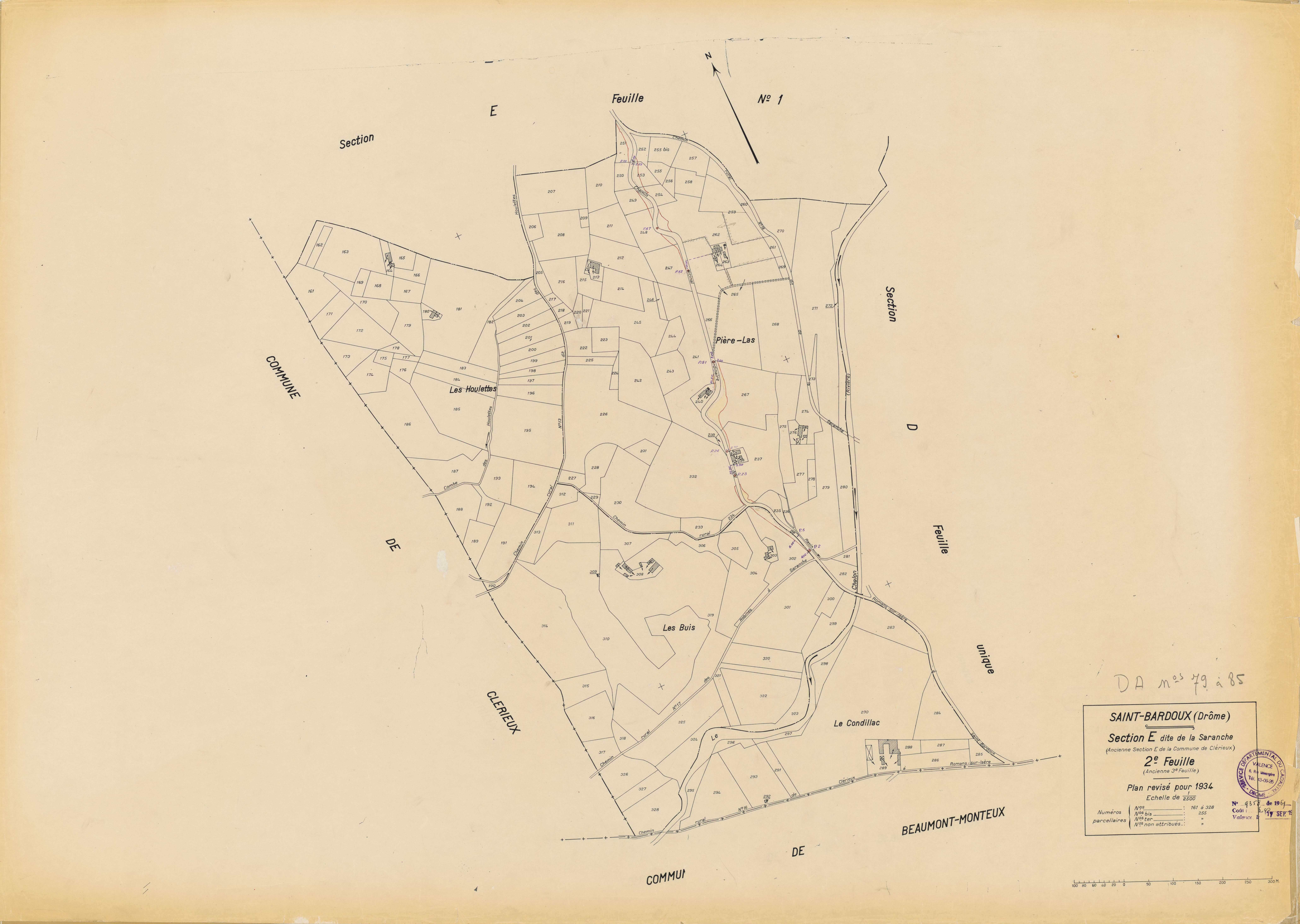 E1, Saranche. 1934.