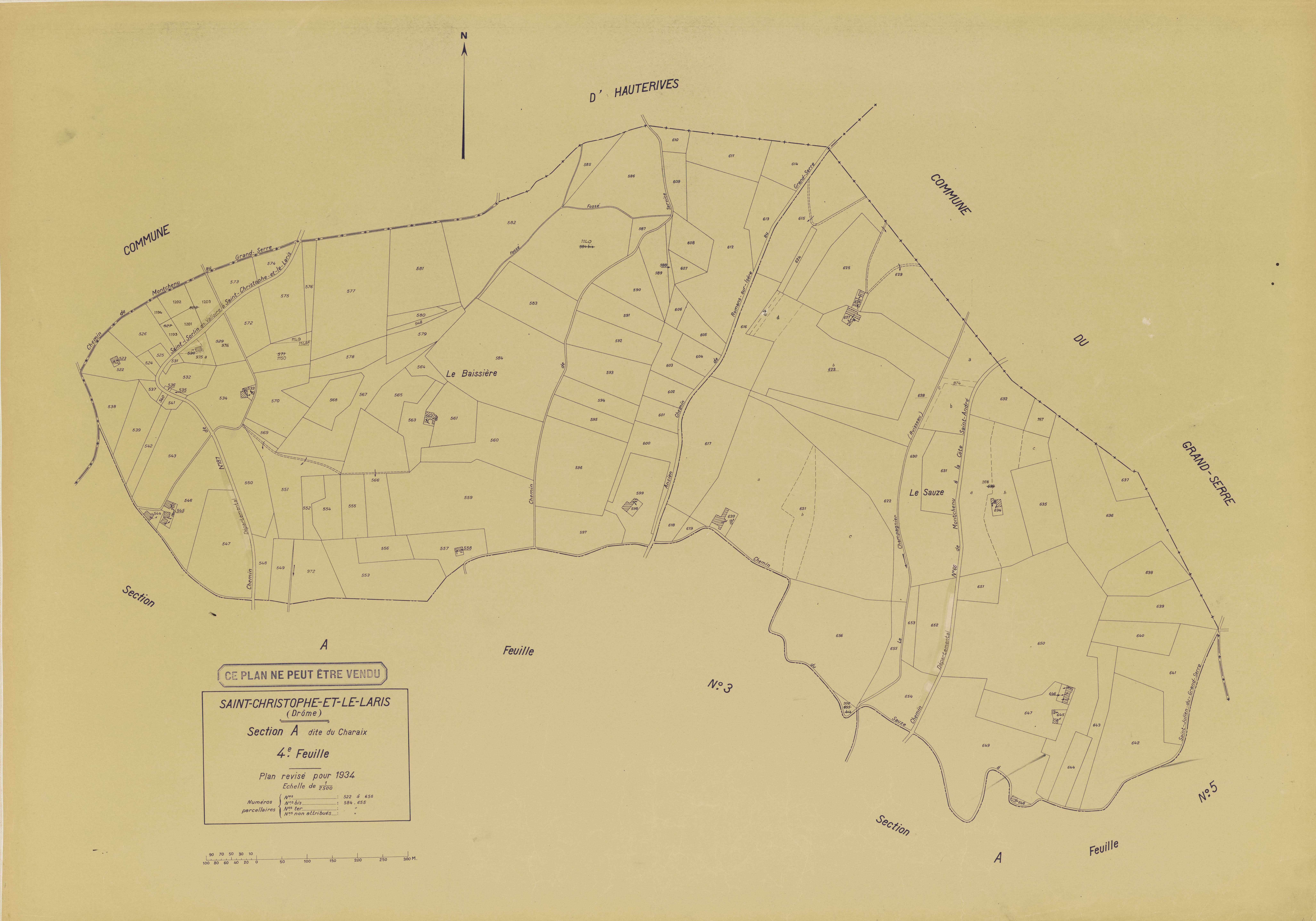 A4, Charaix. 1934.