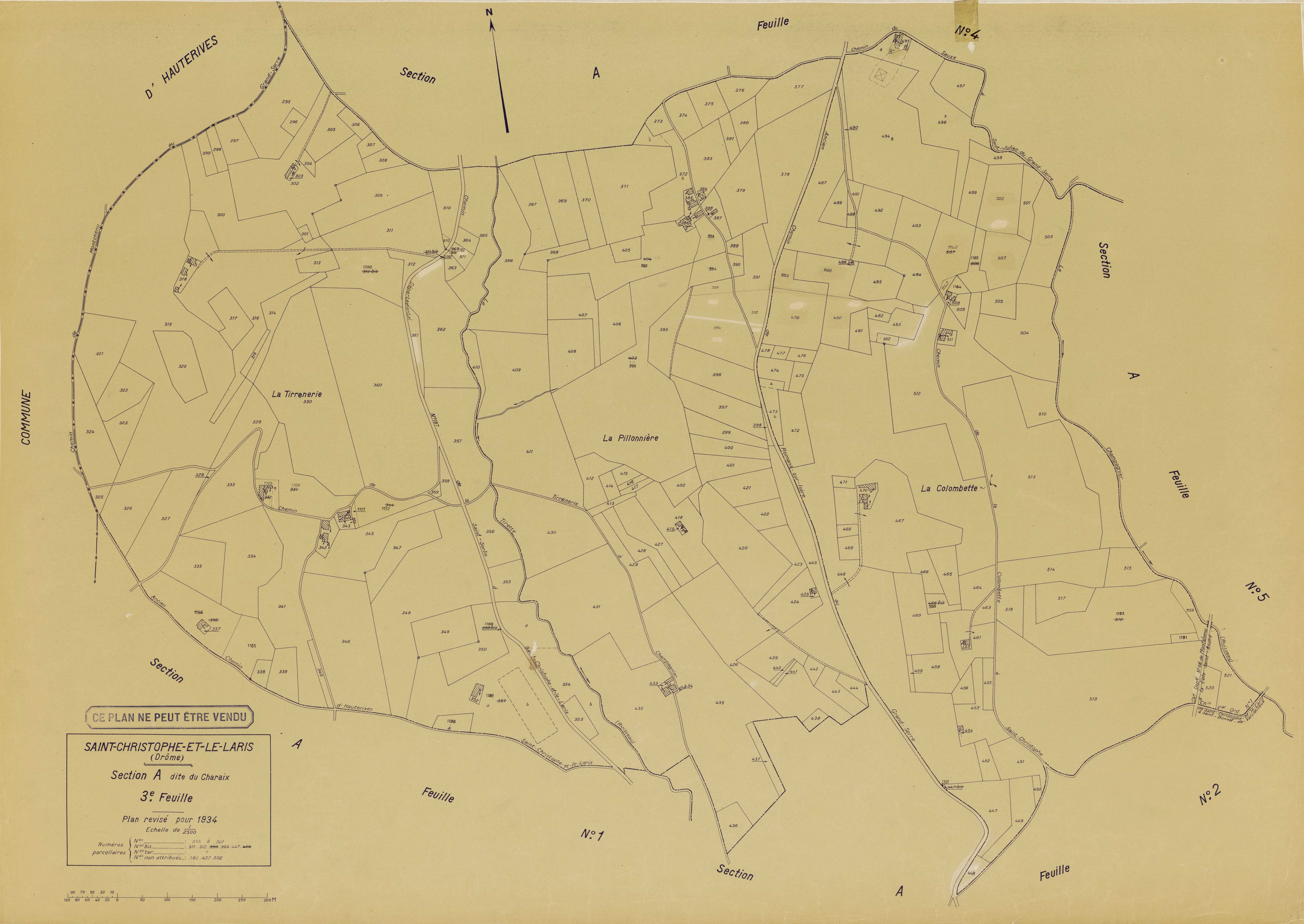 A3, Charaix. 1934.