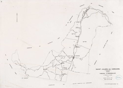 Tableau d'assemblage. 1988.