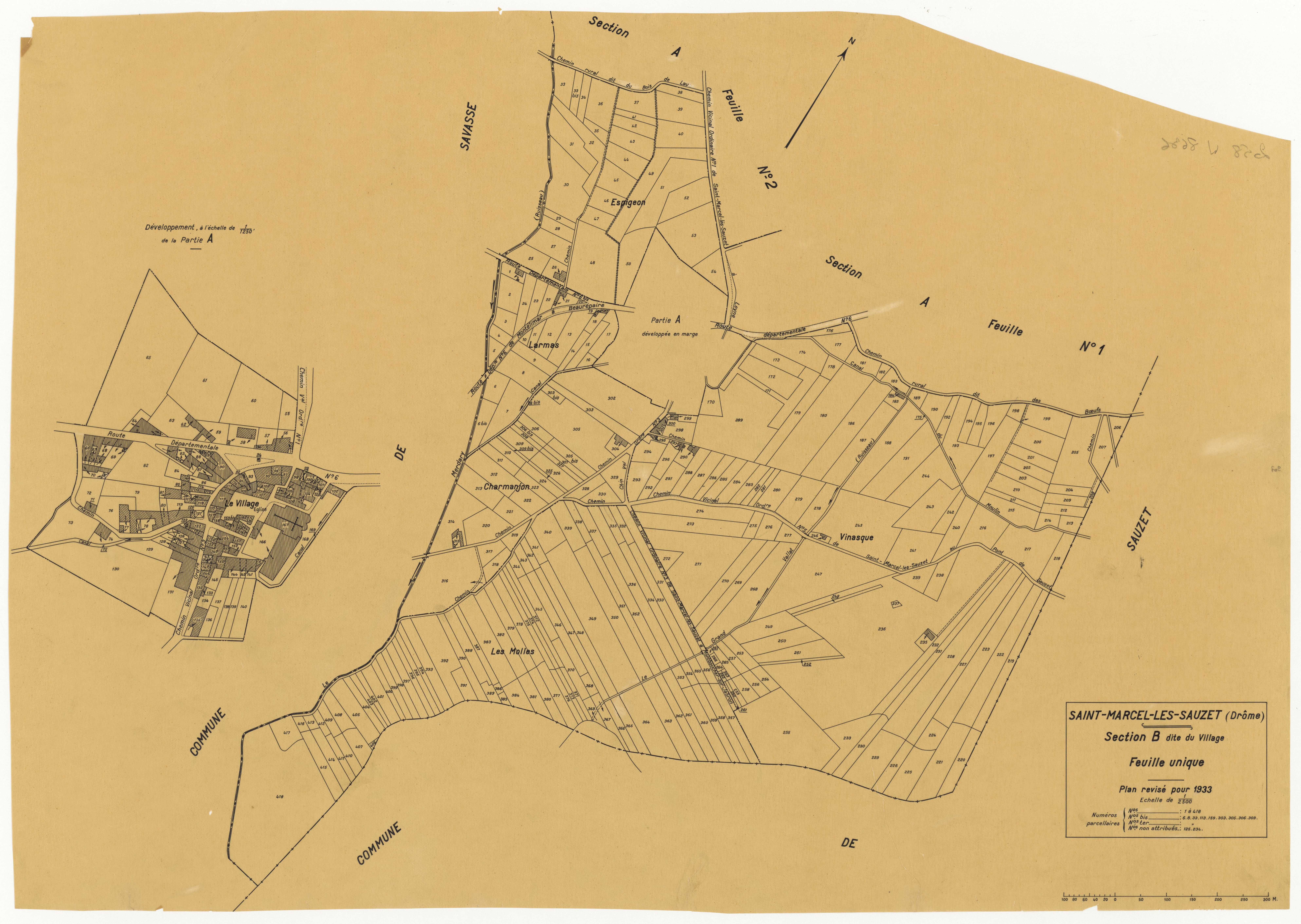 B, Le Village. 1933.