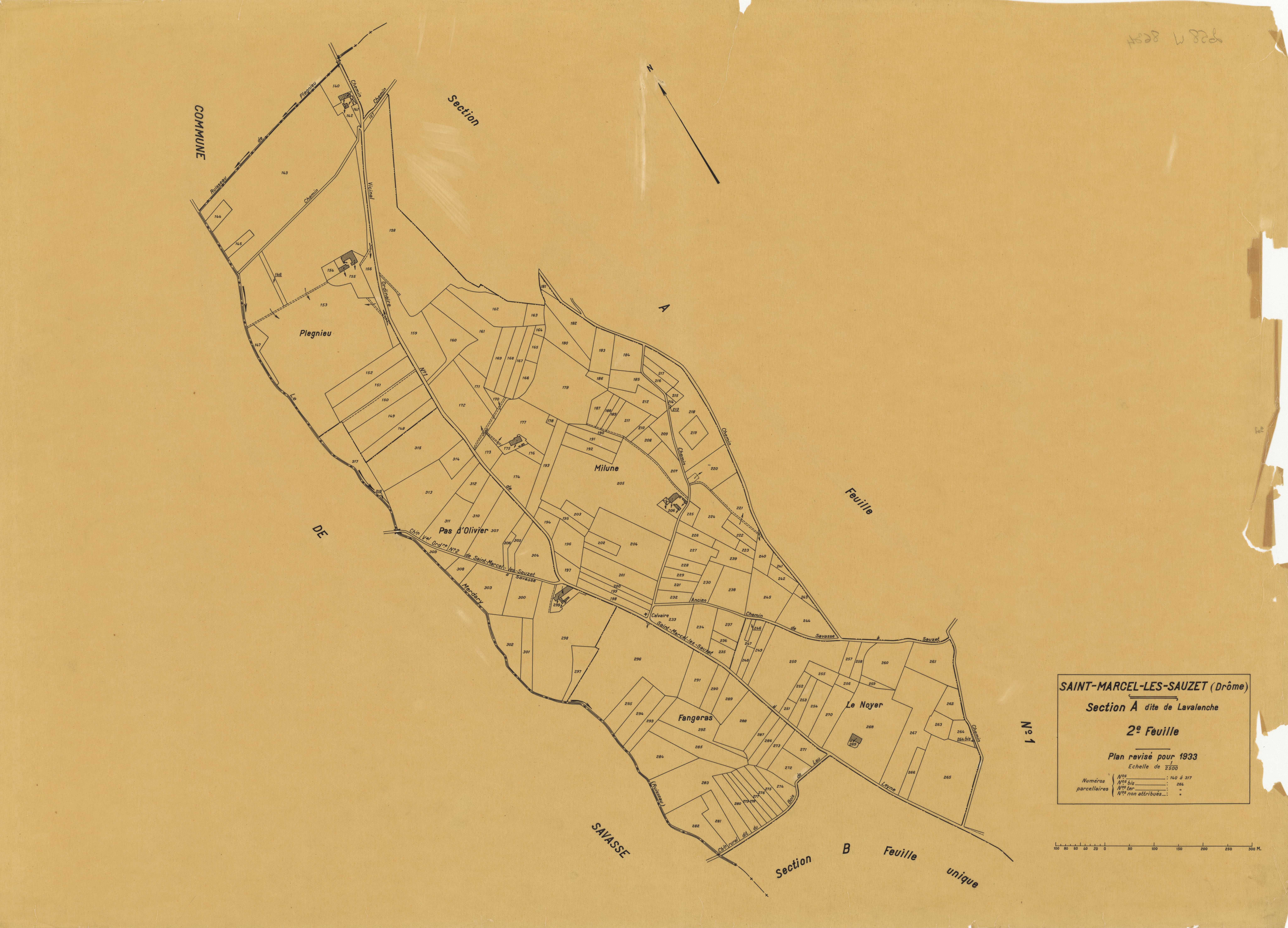 A2, Lavalenche. 1933.