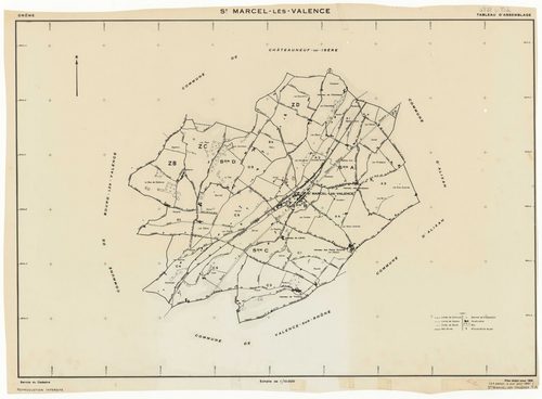 Tableau d'assemblage. 1967.