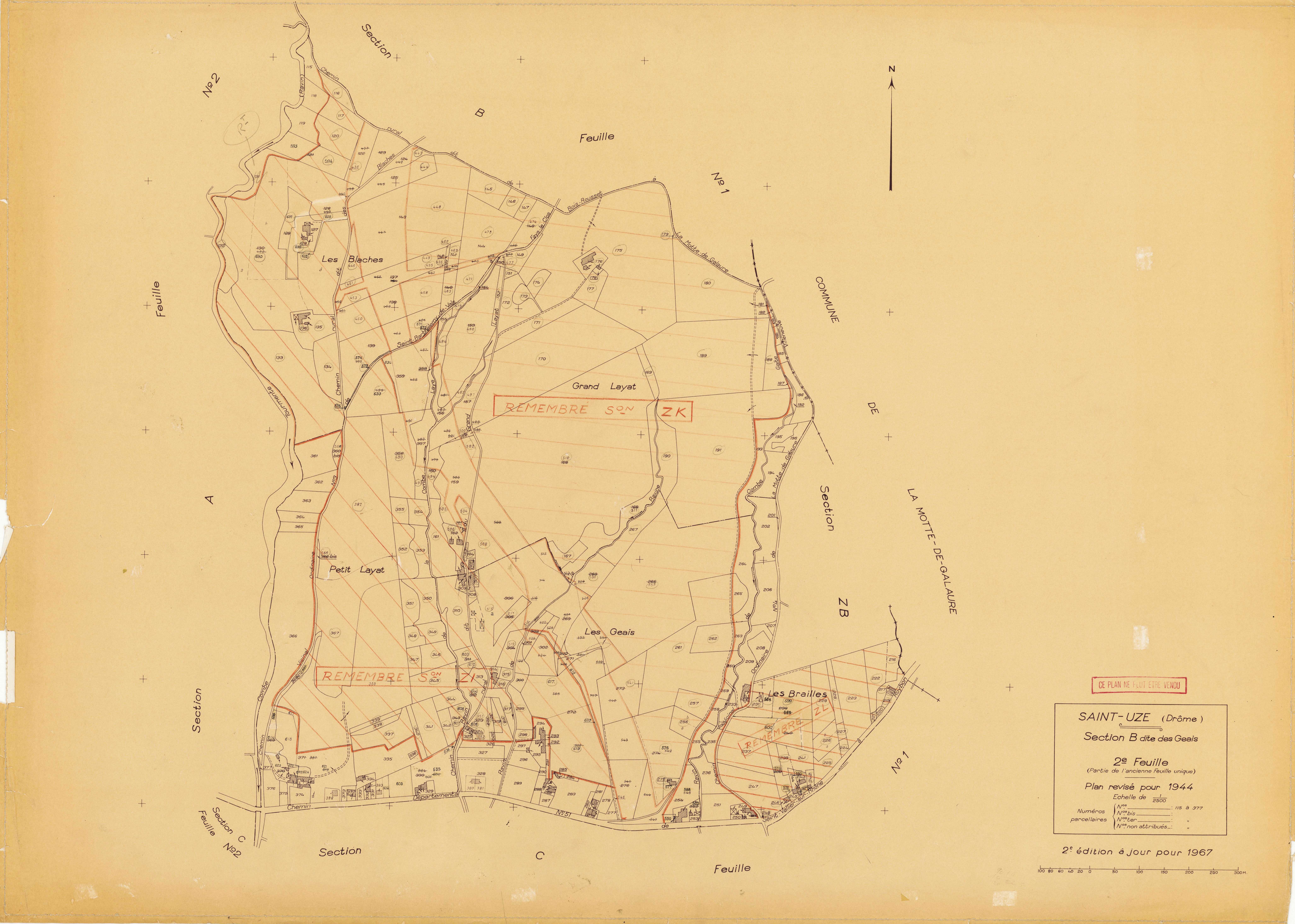 B2, Les Geais. 1967.