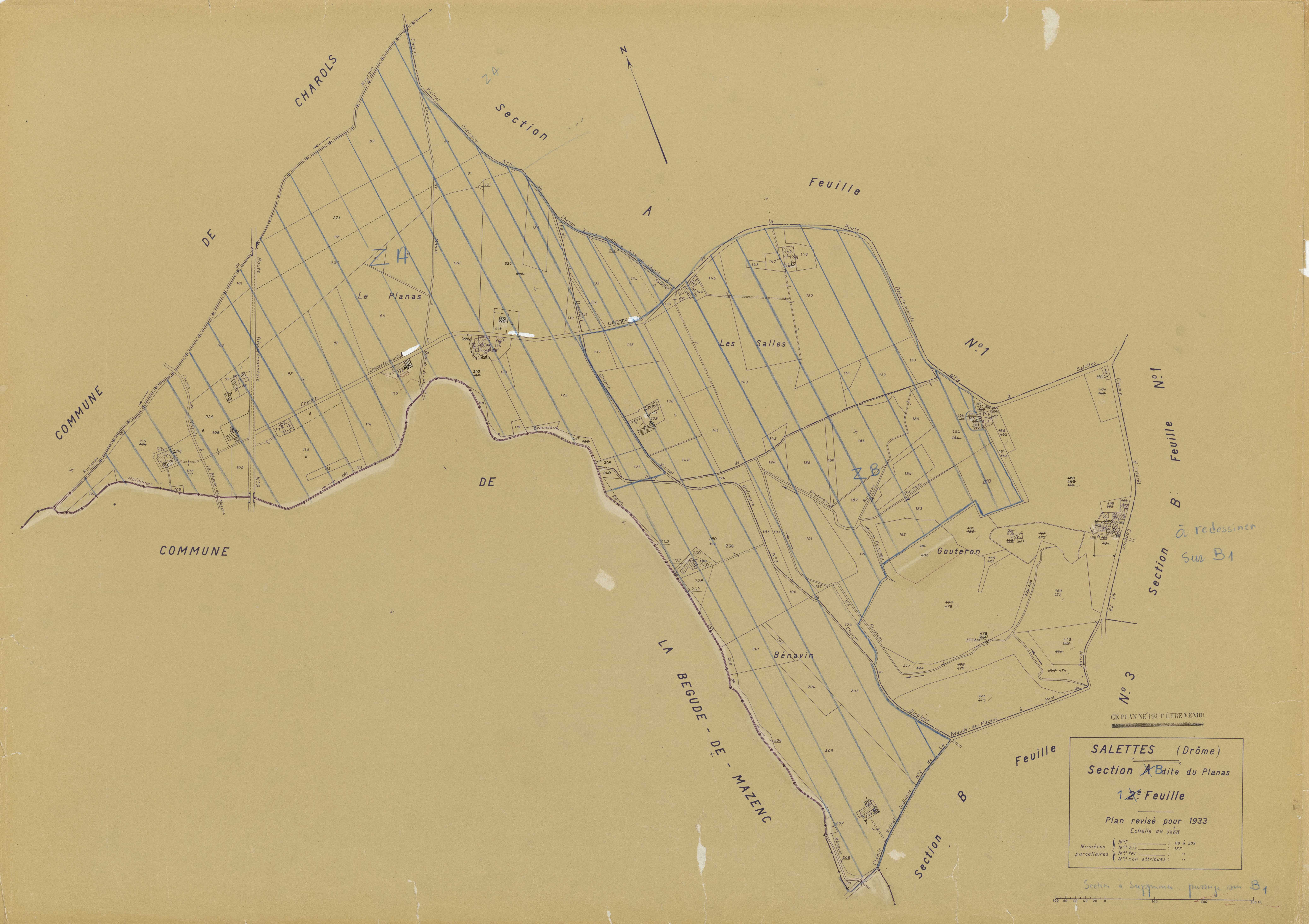 A2, Planas. 1933-[1986].