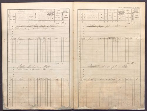 Volume 1 : cases 1-344 (31 décembre 1881).