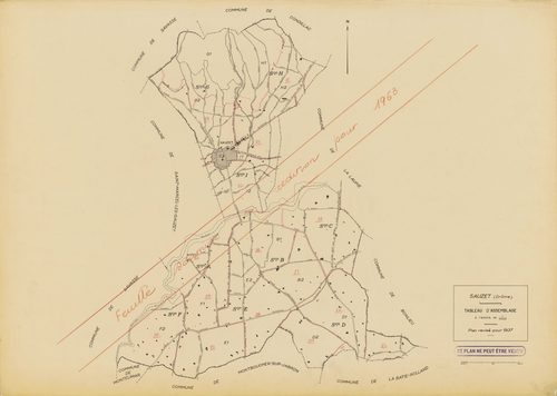 Tableau d'assemblage. 1937-1963.
