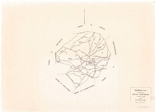Tableau d'assemblage. 1987.