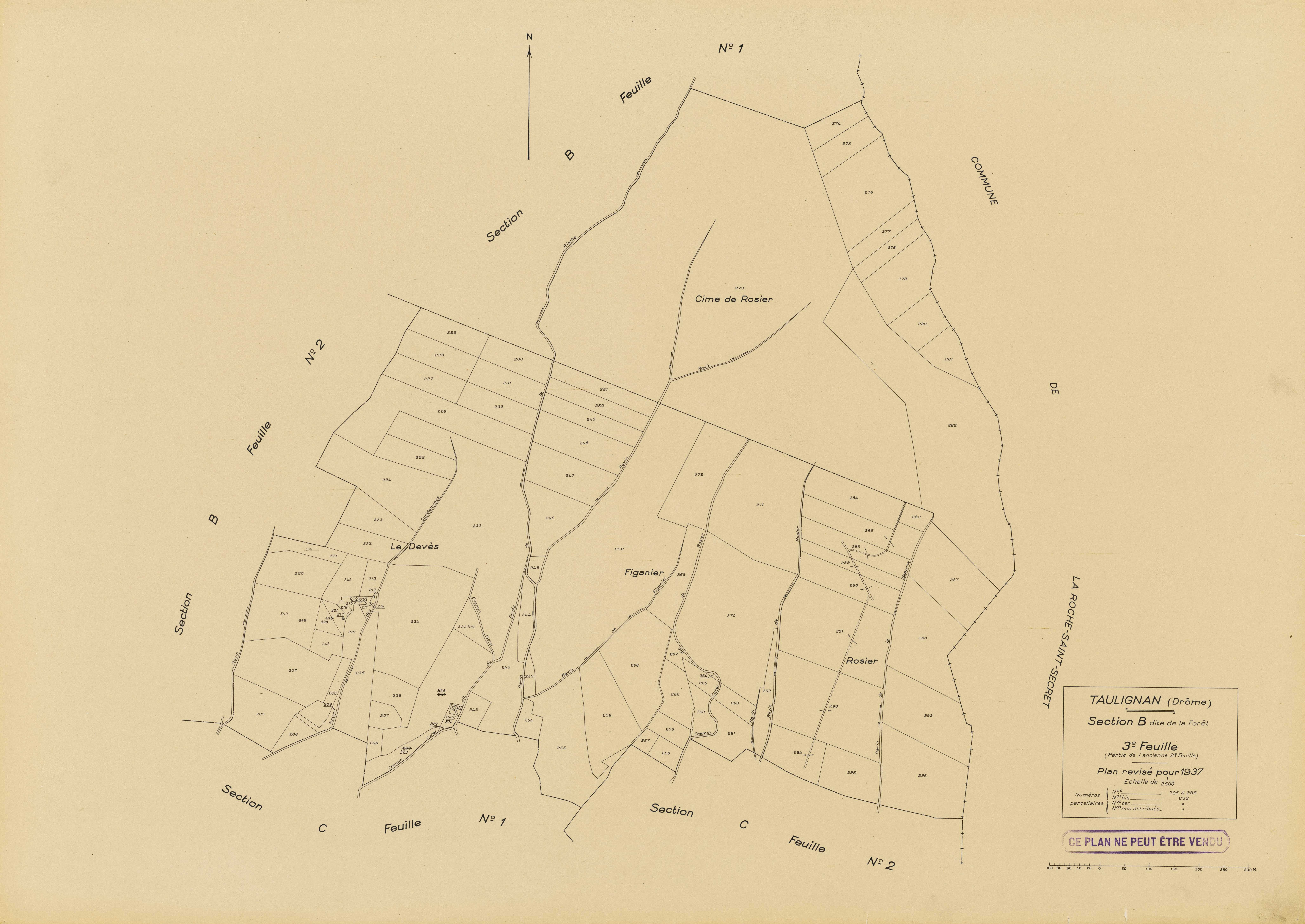 B3, La Forêt. 1937.