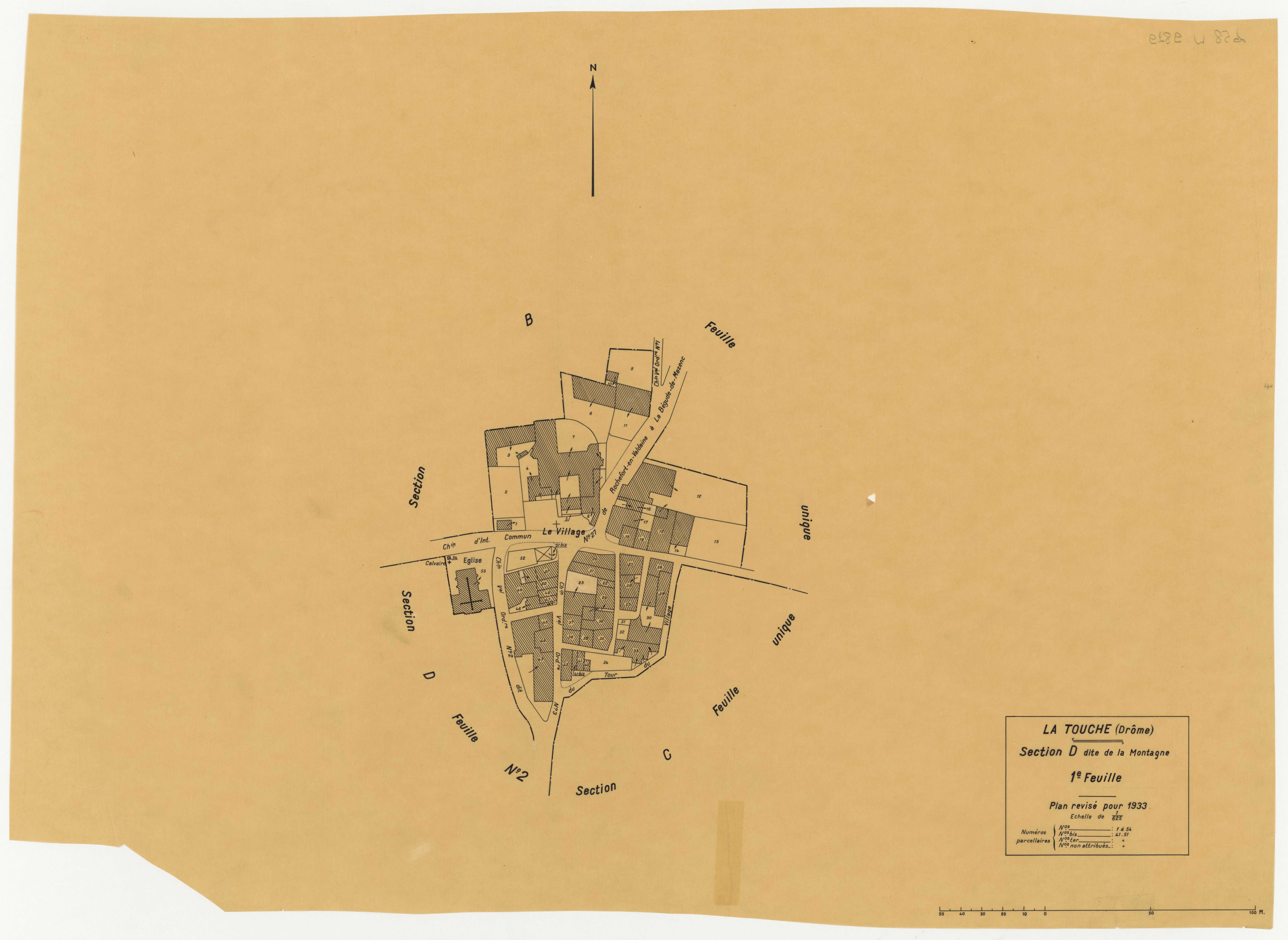 D1, La Montagne. 1933.