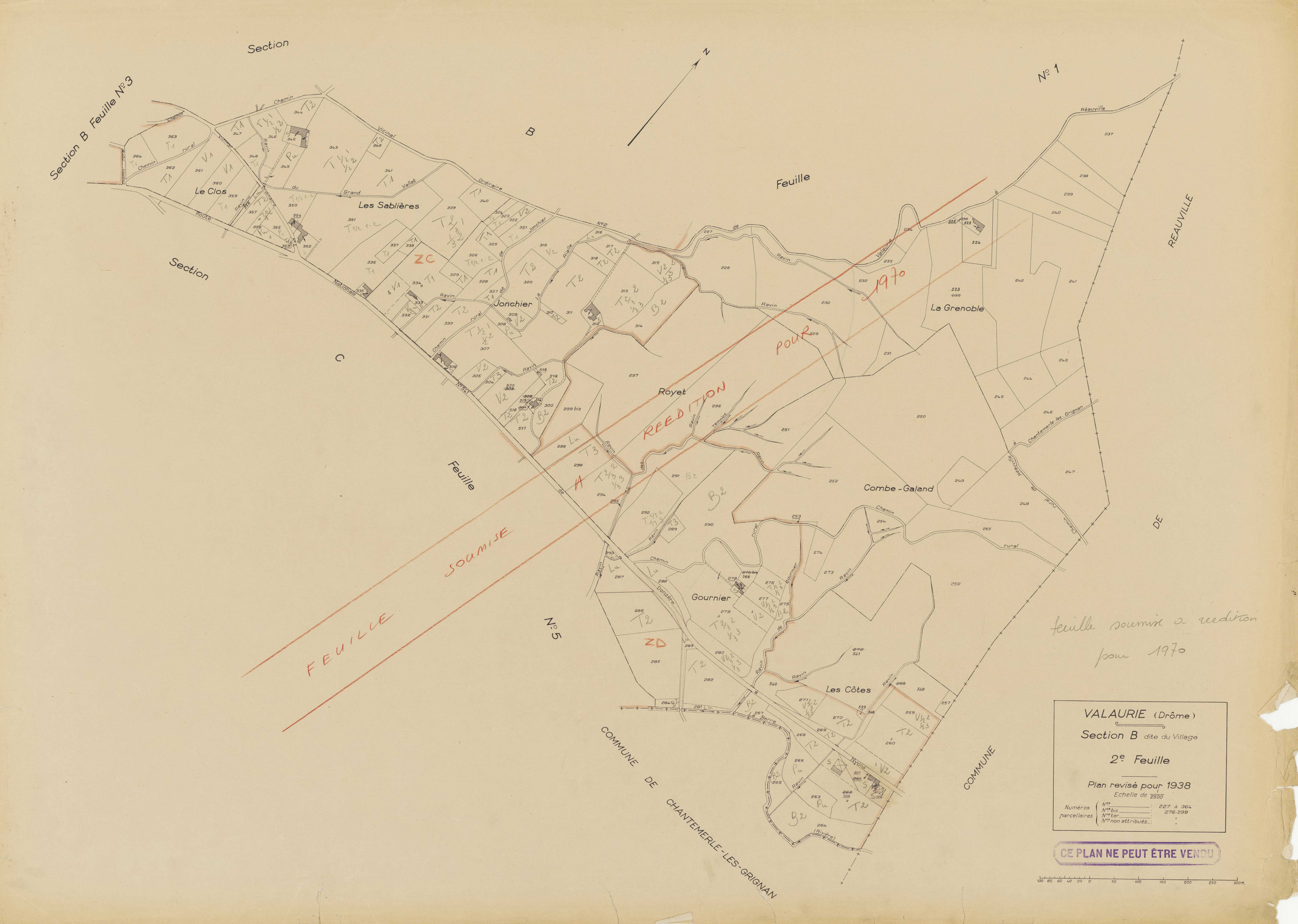 B2, Le Village. 1938-1970.