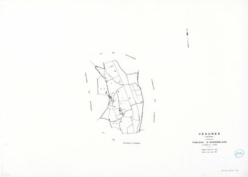 Tableau d'assemblage. 1983.