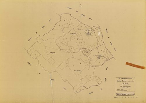 B3, La Combe de Léoux. 1936.