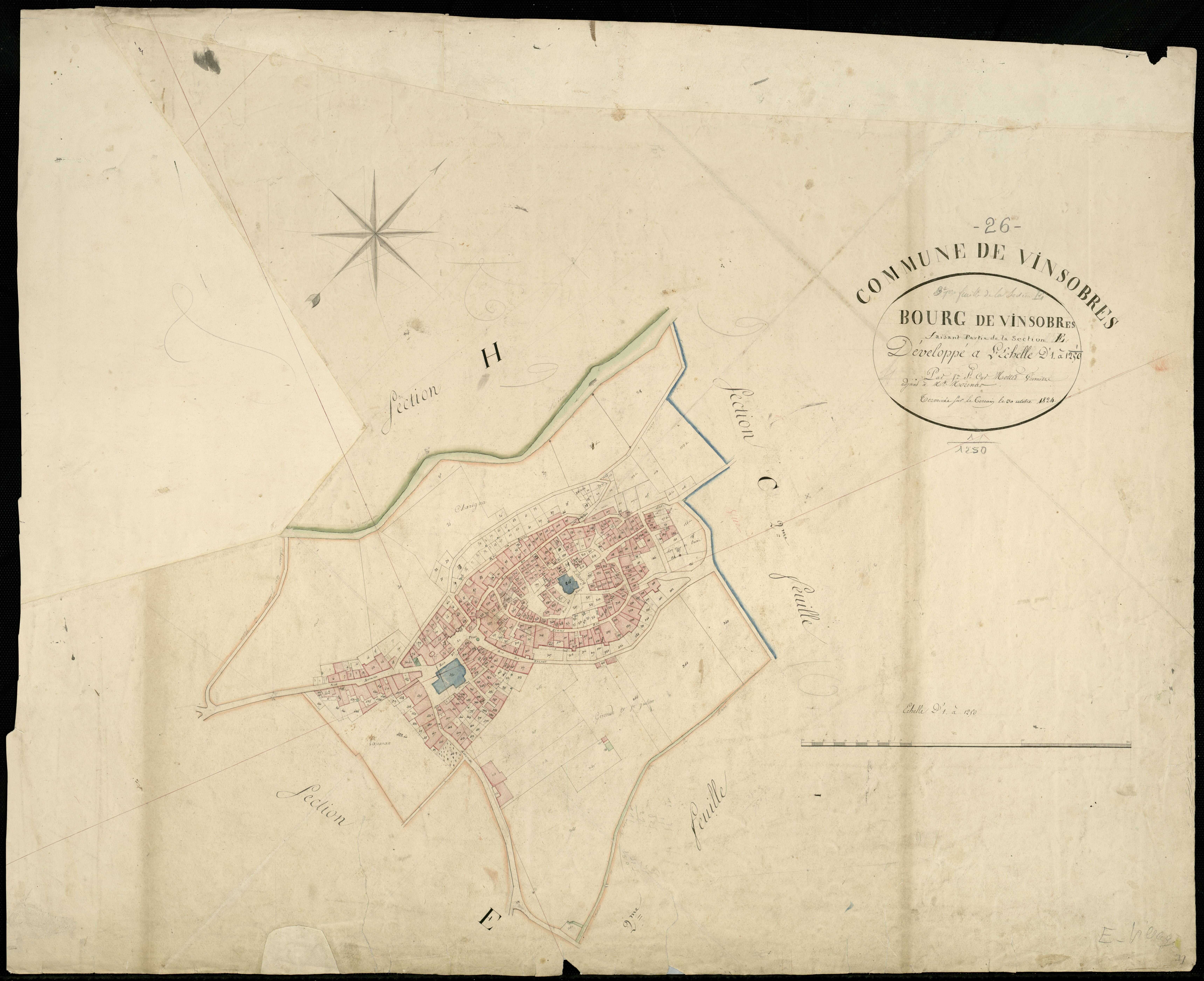 Section E1, Bourg (le).