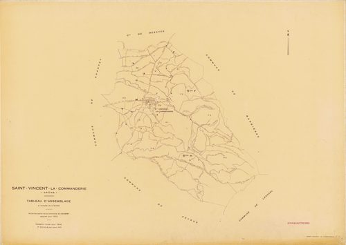 Tableau d'assemblage. 1973.