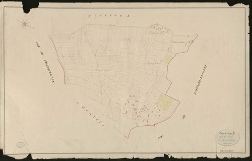 Aclou. Section B _ de la Croix Crespin _ 2e et dernière Feuille