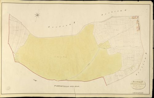 Acquigny. Section E _ des Prats et de la Vente aux hommes _ Feuille Unique