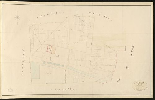 Alizay. Section C _ de Rouville. _ 3e de 4 Feuilles.