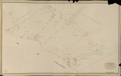 Ambenay. Section D _ le Long le Bois _ 2e et dernière Feuille