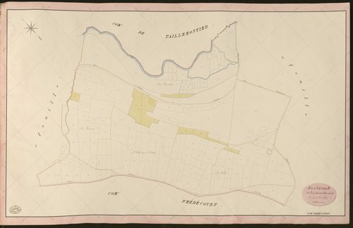 Amécourt. Section B _ des Renardières et de Guerquesale _ 2e de 3 Feuilles