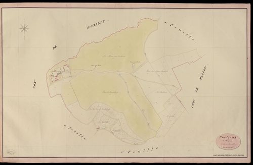 Amfreville-sous-les-Monts. Section A _ du Valpitan _ 3e de 4 Feuilles