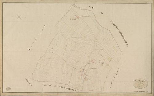 Armentières-sur-Avre. Section A _ du Bois Massot _ 1re de 2 Feuilles