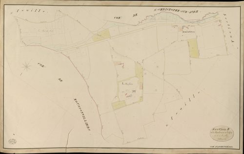 Armentières-sur-Avre. Section B _ de saint Etienne _ 2e de 3 Feuilles