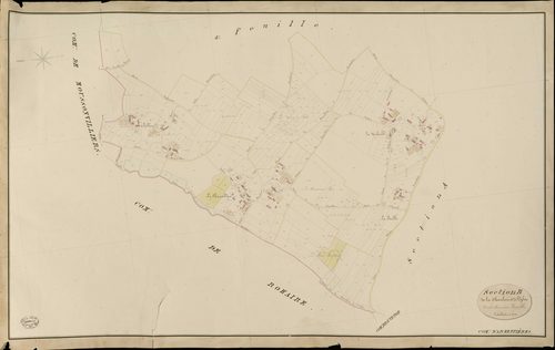 Armentières-sur-Avre. Section B _ de la Chevalerie et de l'Eglise _ 3e et dernière Feuille