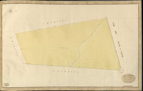 Arnières-sur-Iton. Section A _ des Vaux et de la Forêt _ 6e de 7 Feuilles