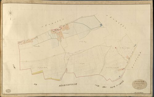 Arnières-sur-Iton. Section B _ du Moussel et de l'Eglise _ 2e de 3 Feuilles