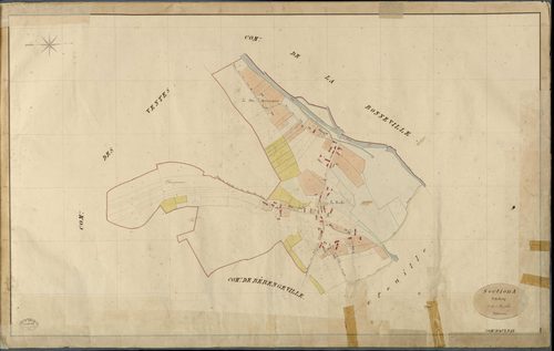 Aulnay-sur-Iton. Section A _ d'Aulnay _ 1re de 2 Feuilles