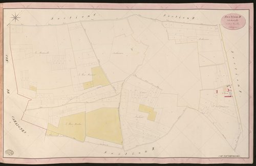 Authevernes. Section D _ de la Martinelle _ 1re de 2 Feuilles