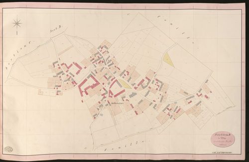 Authevernes. Section D _ du Village _ 2e et dernière Feuille