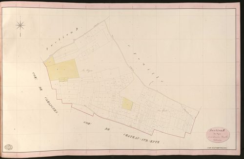 Authevernes. Section E _ des Vignes _ 2e et dernière Feuille