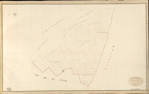 Avrilly. Section C _ de la Fosse du Merisier _ 1re de 2 Feuilles