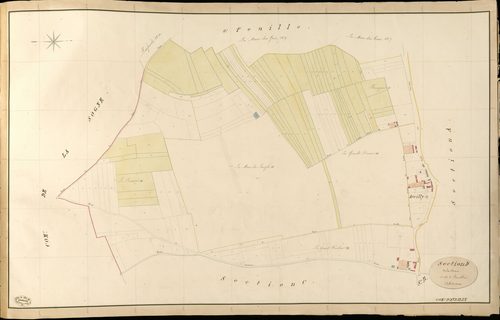 Avrilly. Section D _ de la Mare _ 1re de 2 Feuilles