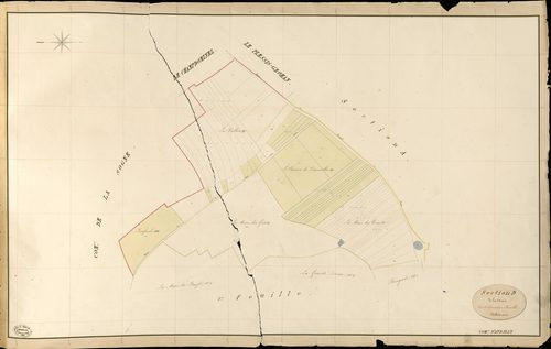 Avrilly. Section D _ de la Mare _ 2e et dernière Feuille