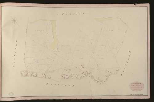Bacqueville. Section D _ du Buc et de Longaine _ 2e et dernière Feuille